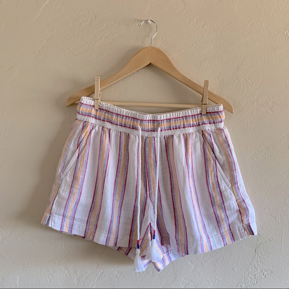 Gap drawstring striped shorts